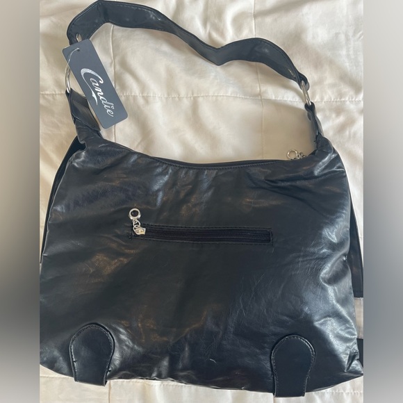 Candie's Stylish Black Shoulder Bag - Picture 5 of 12